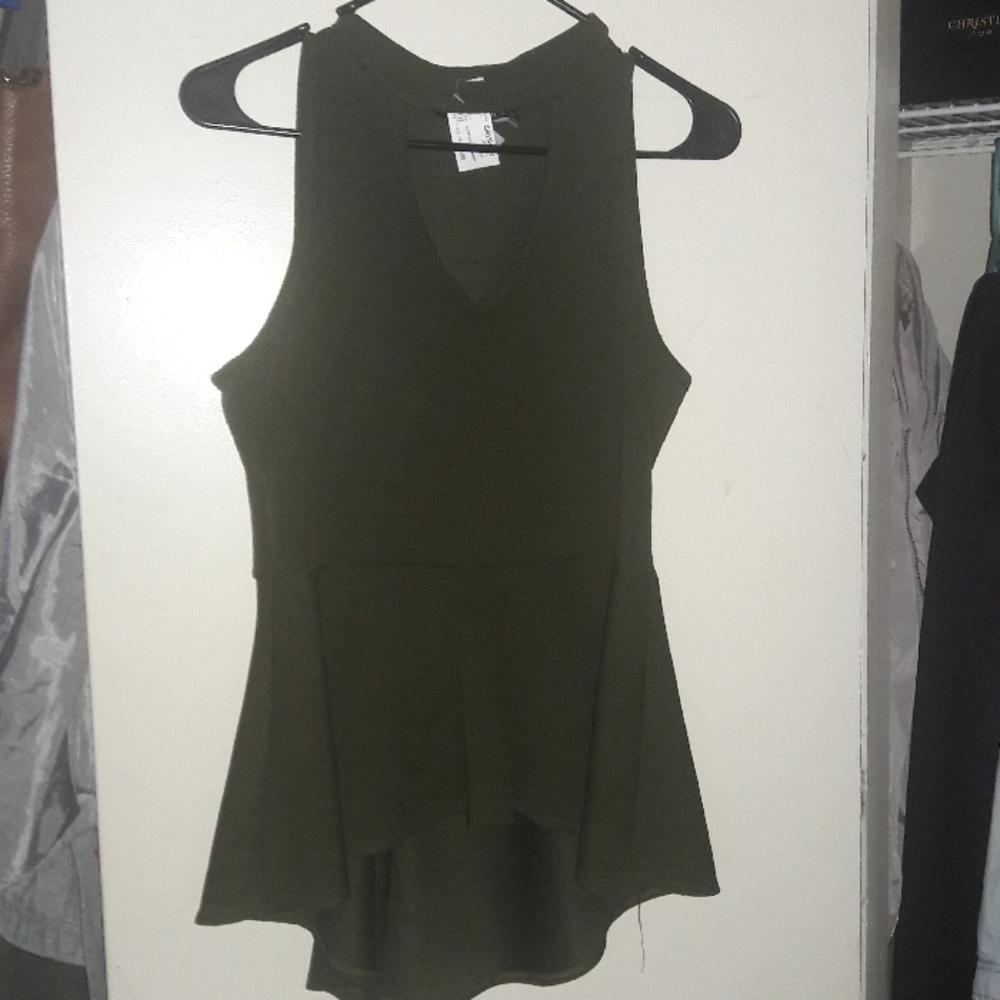 Peplum blouse